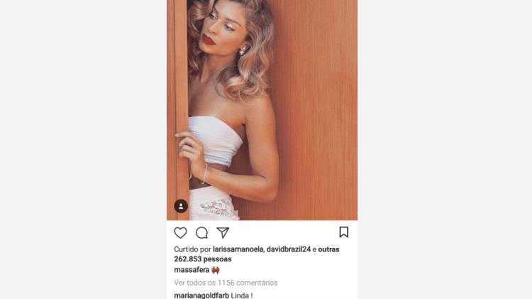 Mariana Goldfarb elogia foto de Grazi Massafera - Reprodução/Instagram - Reprodução/Instagram