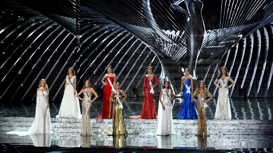 Cena do concurso Miss Universo de 2017, em Las Vegas - Getty Images