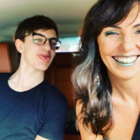 Glenda Kozlowski e o filho vão ao Rock In Rio - Reprodução/Instagram