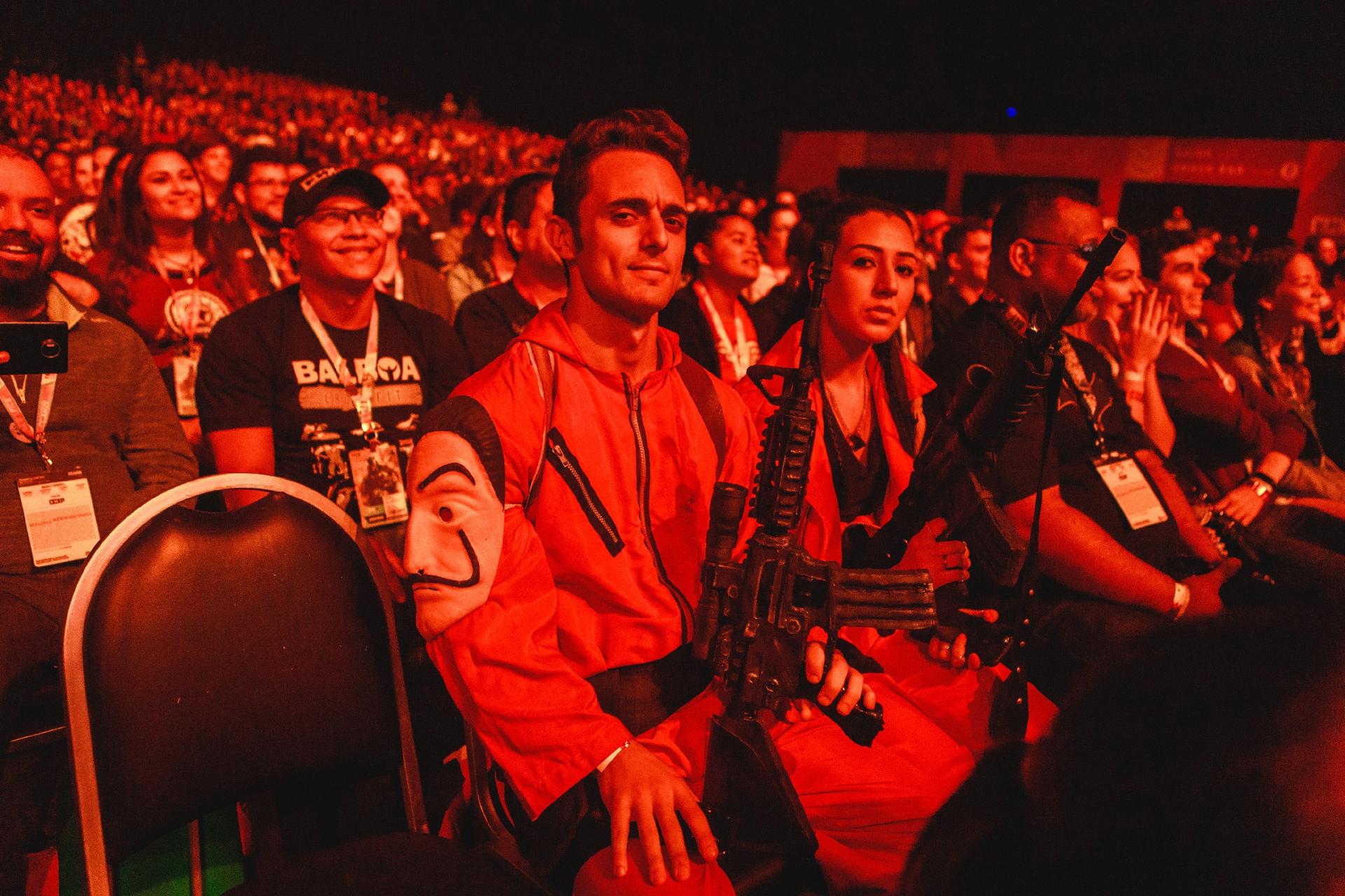 Cosplayers se divertem na CCXP 2019 - Van Bumbeers/Divulgação