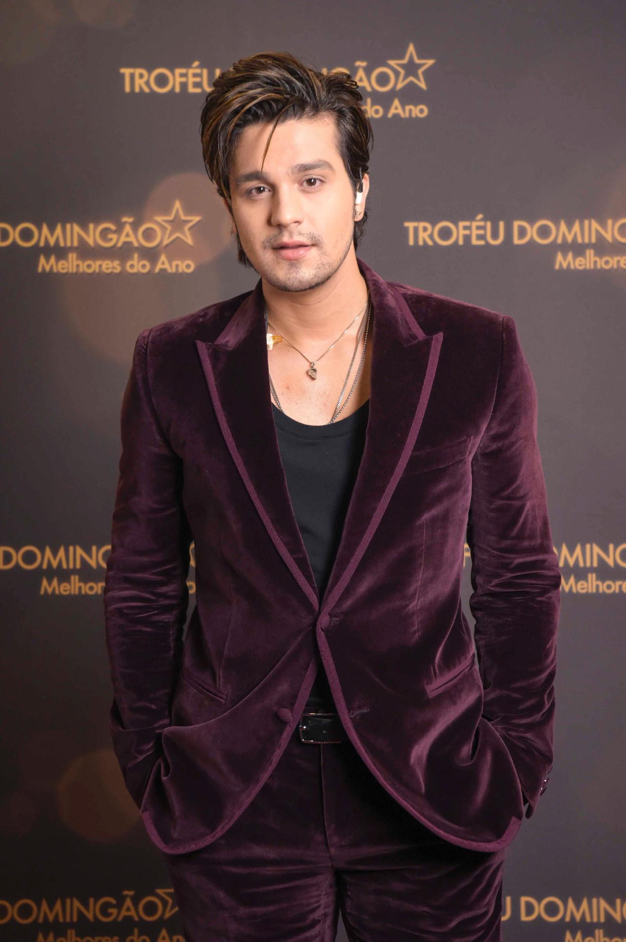 Luan Santana concorre na categoria "Cantor" no Troféu Domingão - Melhores do Ano 2019 - Divulgação/TV Globo