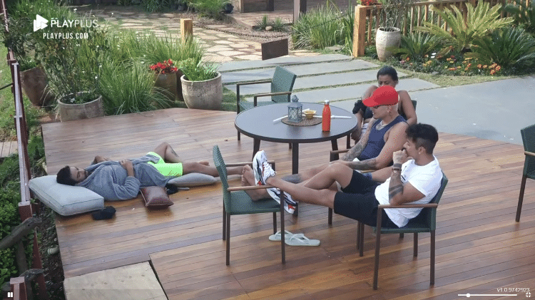 A Fazenda 2021: Peões conversam sobre animais selvagens - Reprodução/Playplus - Reprodução/Playplus