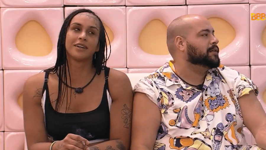 BBB 22: Linn da Quebrada pede para Tatá Werneck convidá-la para o Lady Night - Reprodução: TV Globo