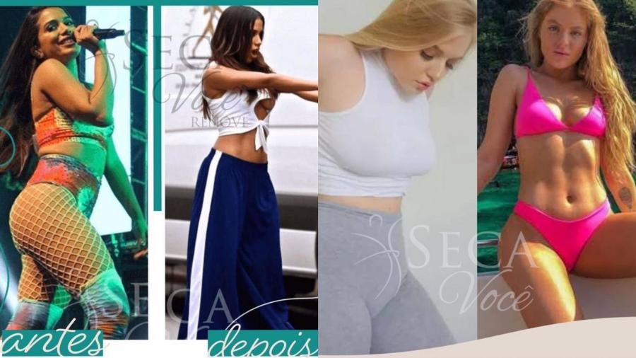 Anitta e Luísa Sonza são algumas das famosas que emagreceram com Maíra Cardi - Reprodução/Instagram