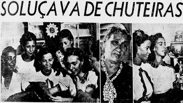 Capa do Jornal A Noite noticia a prisão de Dona Carlota.  - Capa Jornal A Noite 10,jan, 1941 - Biblioteca Nacional Digital Brasil - Capa Jornal A Noite 10,jan, 1941 - Biblioteca Nacional Digital Brasil