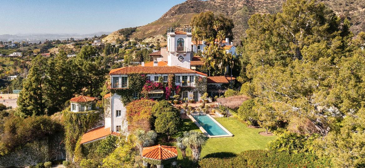 A antiga mansão de Madonna em Los Angeles, nos EUA - Divulgação/Carolwood Estates