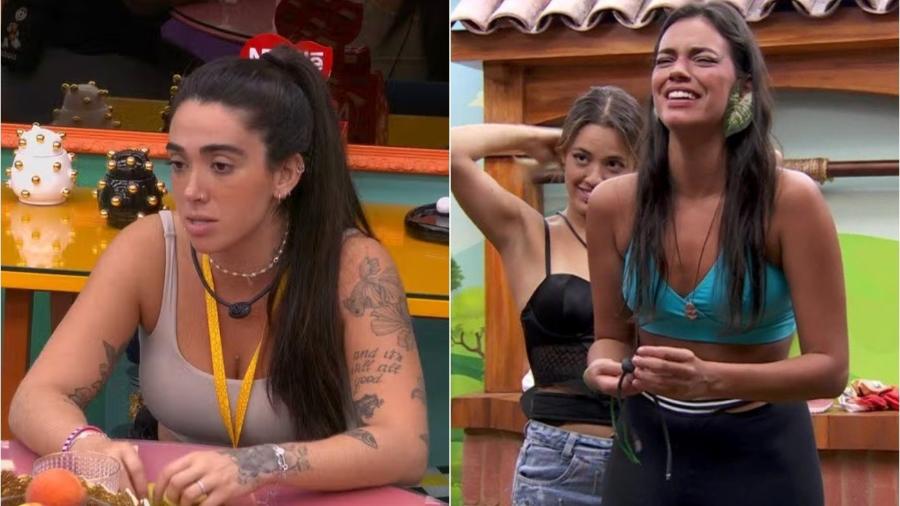 BBB 24: Giovanna e Alane foram destaques da madrugada