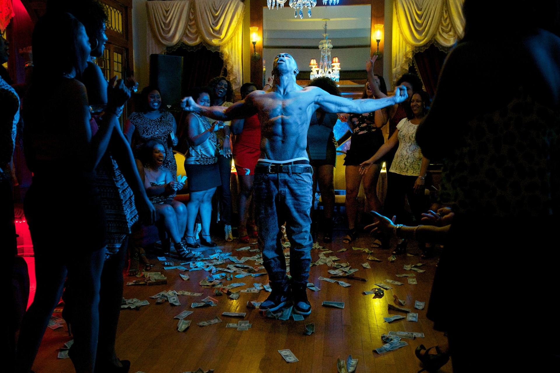 Stephen "Twich" Boss  em cena de "Magic Mike XXL" - Claudette Barius/Warner Bros.