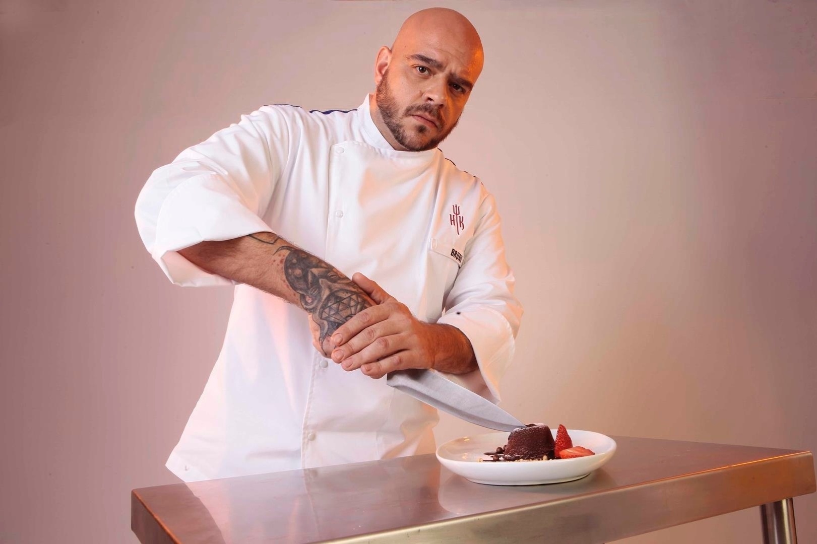 Bruno do  "Hel's Kitchen - Cozinha Sob Pressão" - Leonardo Nones/SBT