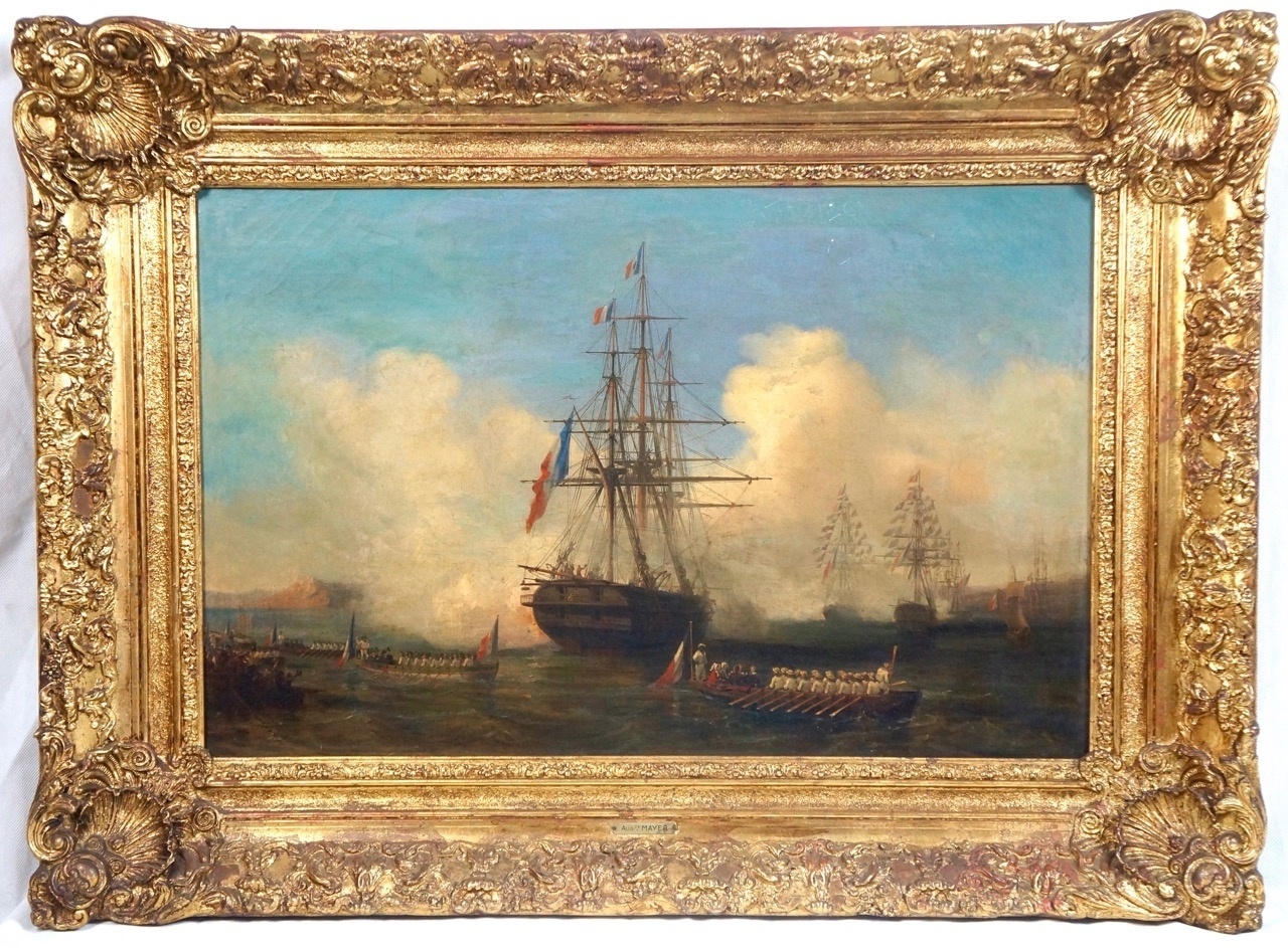Obra atribuída a Auguste Étienne MMayer (1805-1890) - Divulgação