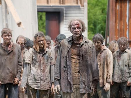 Cena da série "The Walking Dead" - Reprodução