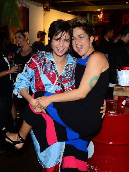 Nanda Costa e Lan Lanh se divertiram em evento da revista "Marie Claire" - Francisco Cepeda/AgNews