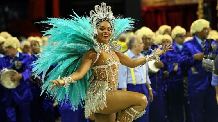 Depois de cinco anos, Juliana Alves deixa o posto de rainha de bateria da Unidos da Tijuca - Divulgação/Riotur - Divulgação/Riotur