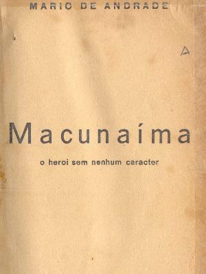 Capa da livro de Mário de Andrade. Segundo o próprio autor, a obra foi escrita em seis dias - Divulgação