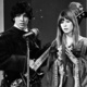 Os irmãos Sérgio e Arnaldo Batista e Rita Lee, integrantes do grupo Os Mutantes no 3 Festival de Música Popular Brasileira da Record, em 1967 - Acervo UH