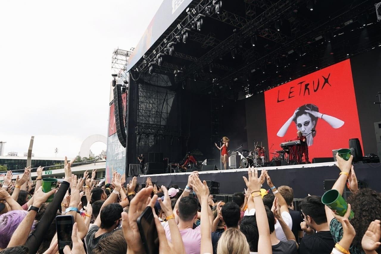 Letrux abre o Popload Festival 2018, em São Paulo - Felipe Gabriel/UOL