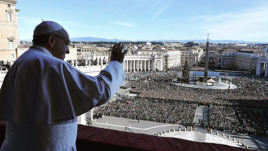 Papa Francisco durante o discurso de Natal no Vaticano - Reprodução/Instagram/franciscus