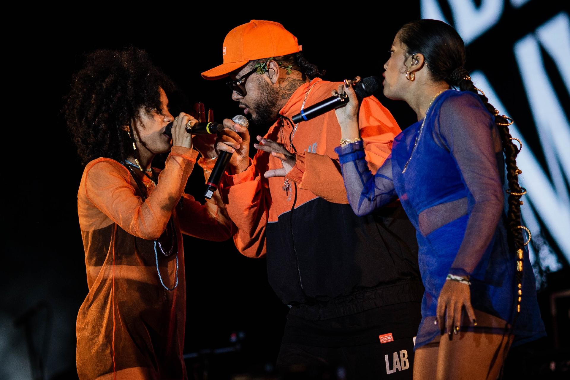 Emicida e Ibeyi dividem palco Sunset no Rock In Rio 2019 - Folhapress