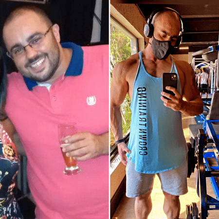 Como Emagreci - Alan - Arquivo pessoal - Arquivo pessoal