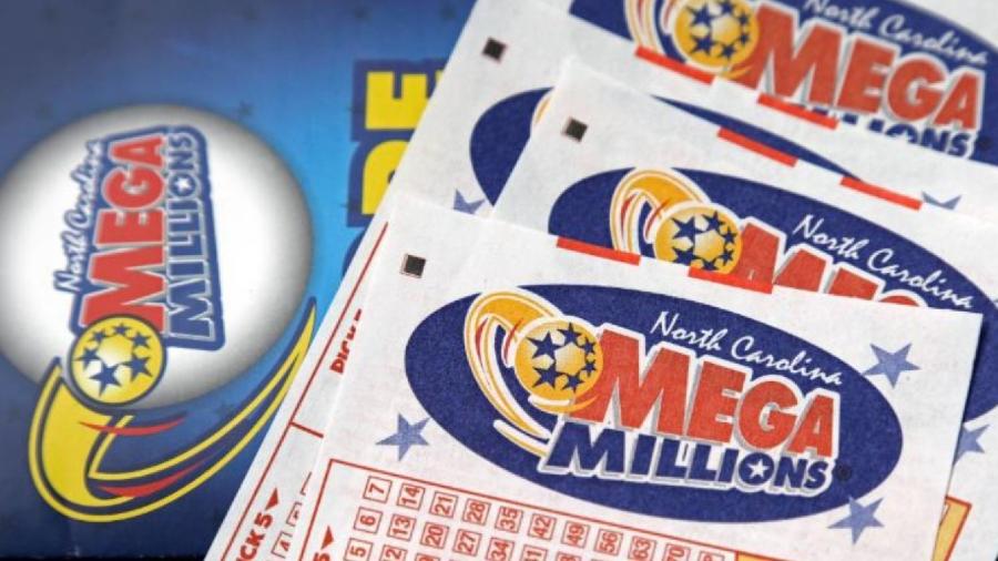 Bilhete da loteria "MegaMillions", que deu prêmio de R$ 6 bilhões em Michigan (EUA) - Divulgação