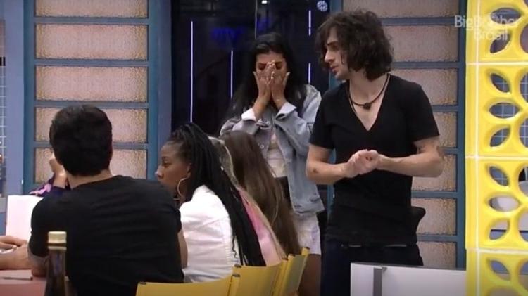 BBB 21: Fiuk se incomoda com brothers querendo economizar estalecas - Reprodução/Globoplay - Reprodução/Globoplay