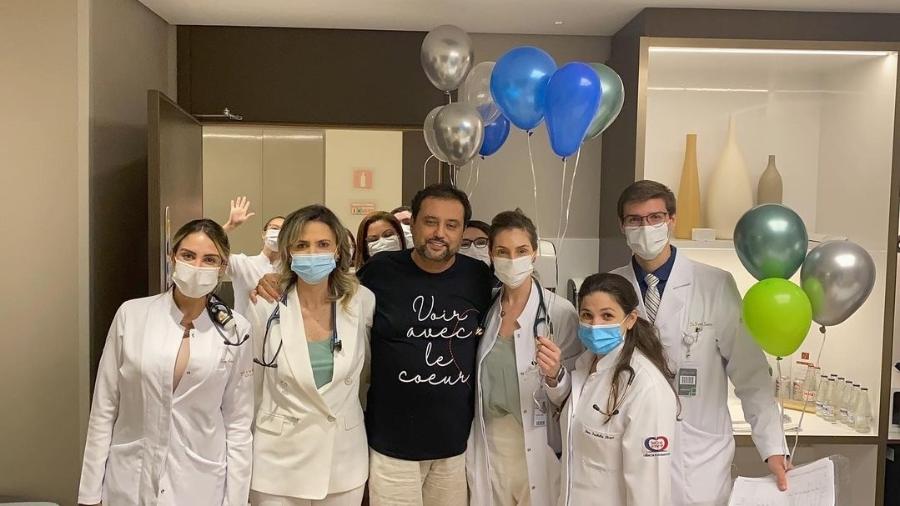 Geraldo Luís agradeceu equipe médica - Reprodução/Instagam @geraldobalanca