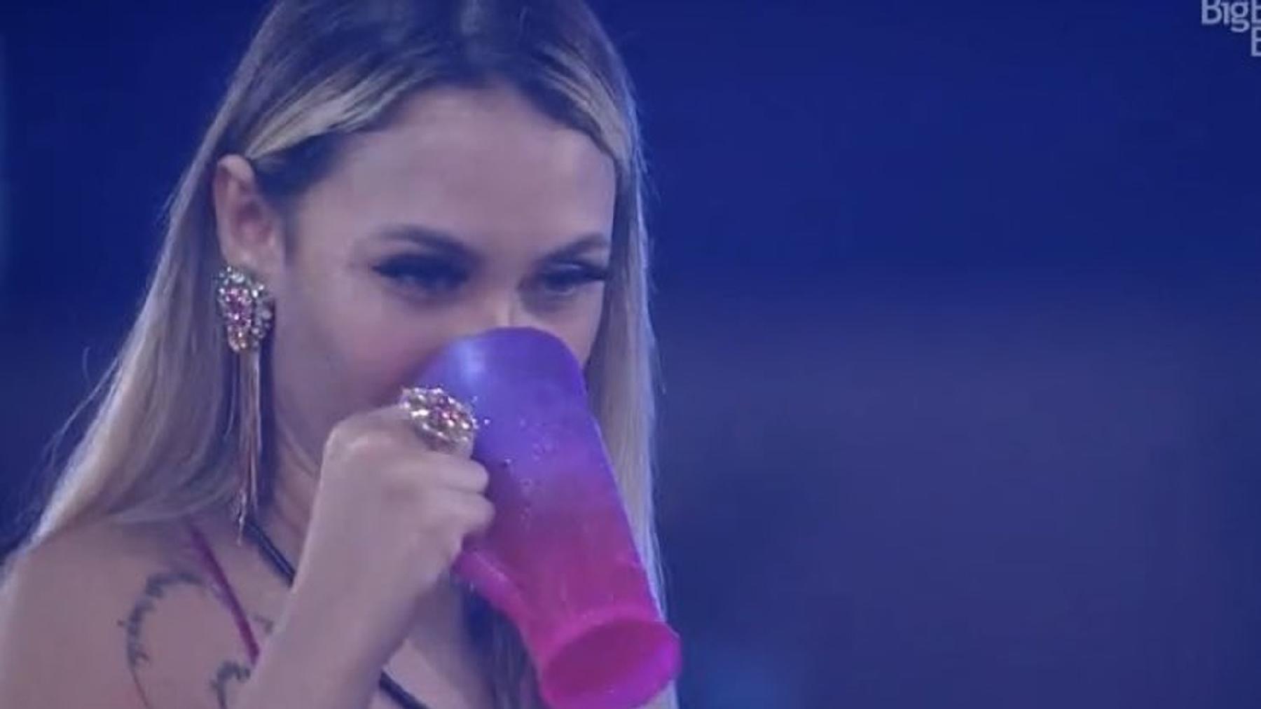 BBB 21: Sarah curtindo festa do líder - Reprodução/Globoplay