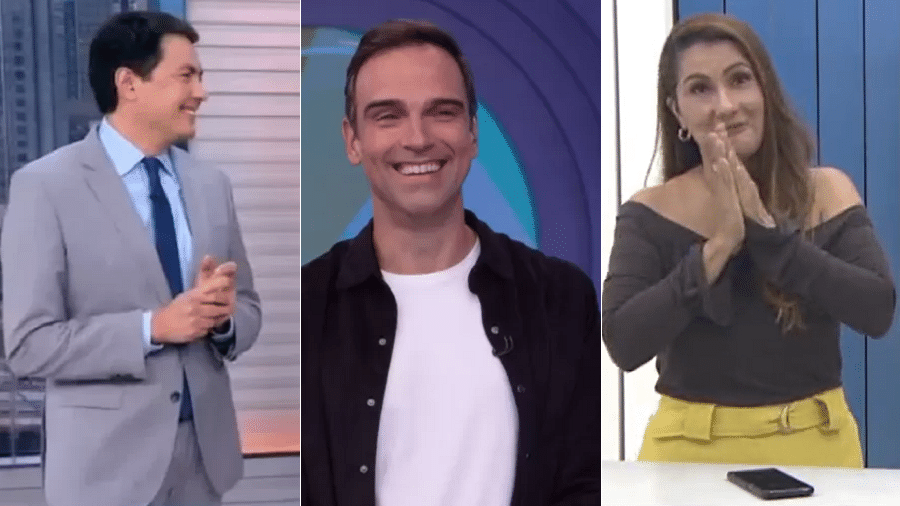 Scooby travado, abraço para o pa*: quando jornalistas da Globo riram na TV - Reprodução/TV Globo