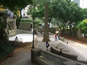O primeiro monumento de São Paulo