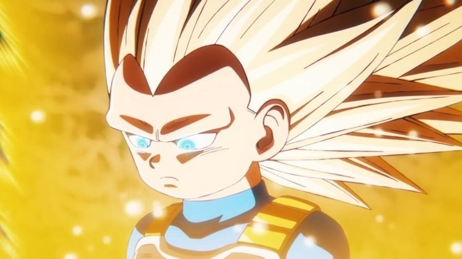 Vegeta atingiu a transformação de Super Saiyajin 3 em Dragon Ball Daima