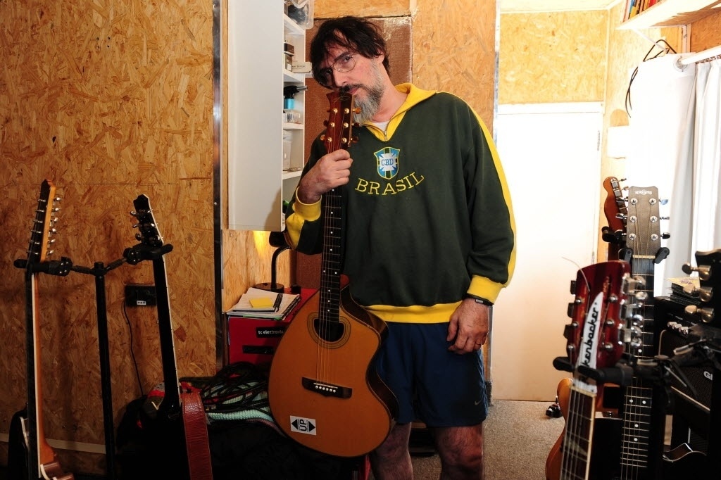 O cantor Lobão, que prepara o lançamento do álbum "Rigor e Misericórdia", via financiamento coletivo - Junior Lago/UOL