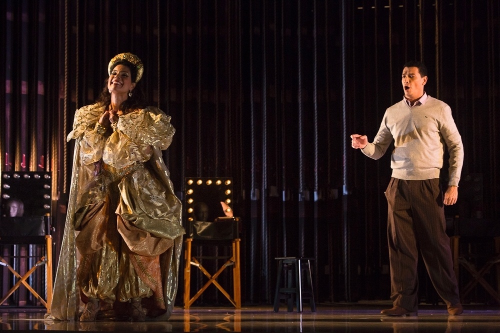 Ópera "Adriana Lecouvreur", no Theatro São Pedro, em São Paulo - Heloisa Bortz