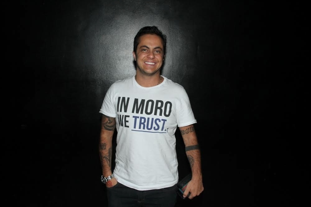 14.out.2016 - Um dia após anunciar o fim do seu relacionamento com Andressa Suita, Thammy Miranda compareceu à festa "Gambiarra", que aconteceu na boate The Week, em São Paulo - Amauri Nehn /Brazil News