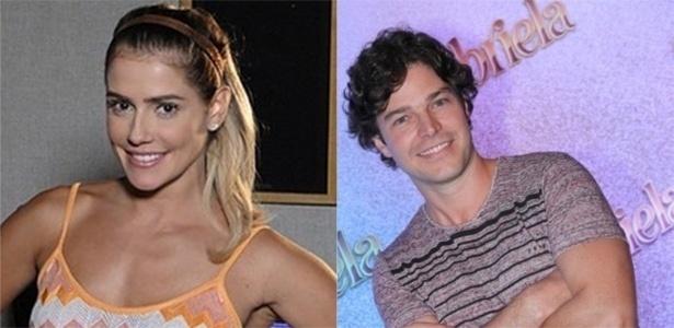 Deborah Secco e Erik Marmo não chegaram a assumir o relacionamento, mas, em 2004, os dois foram flagrados trocando beijos e carinhos em algumas ocasiões - Ag.News