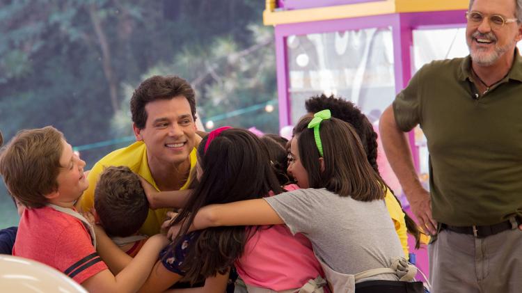 Celso Portiolli, apresentador do "Domingo Legal", fará uma participação especial, sábado, no "Júnior Bake Off Brasil", no SBT - Artur Igrecias/SBT - Artur Igrecias/SBT