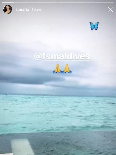 Simaria mostra para os fãs detalhes do Resort - Reprodução/Instagram/Simaria - Reprodução/Instagram/Simaria