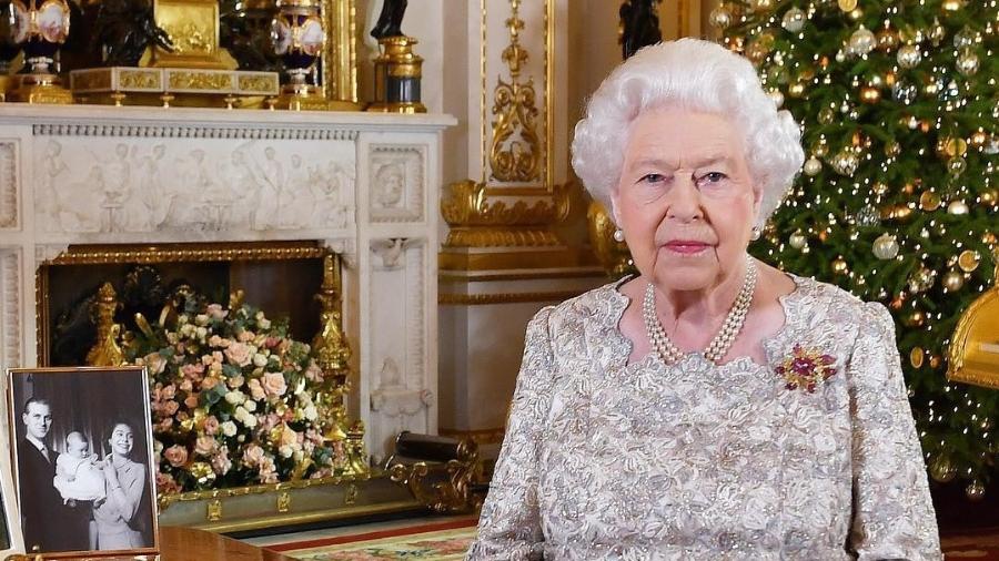 Rainha Elizabeth 2ª durante o discurso de Natal do ano passado - Reprodução/Instagram/theroyal