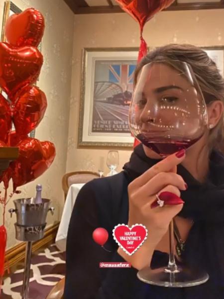 Caio Castro assumiu romance com Grazi Massafera no Valentine"s Day - Reprodução/Instagram