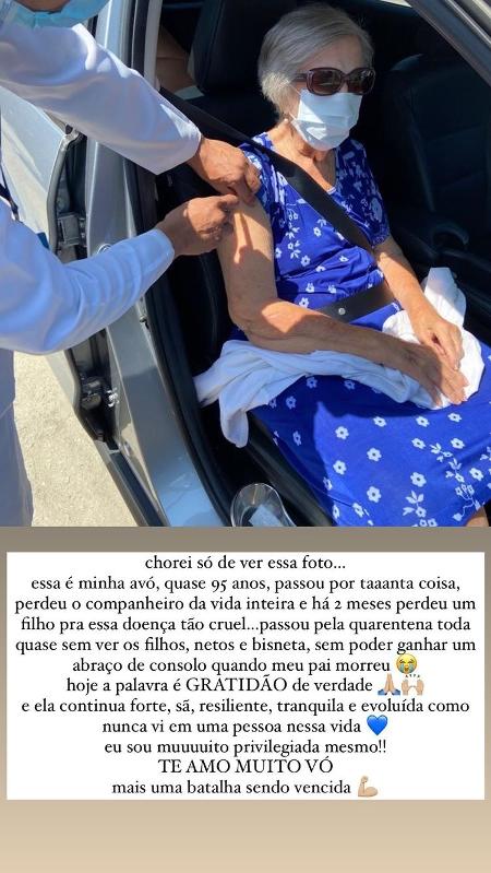 Mariana Galvão escreveu texto nos Stories - Reprodução/Instagram @mariggalvao - Reprodução/Instagram @mariggalvao