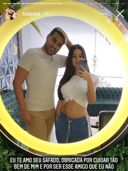 Bianca Andrade mostrou a barriguinha ao posar com novo visual para chá revelação - Reprodução/Instagram