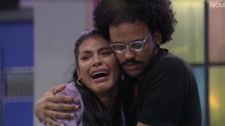 BBB 21: Pocah chora com eliminação de Carla Diaz - Reprodução/ Globoplay - Reprodução/ Globoplay