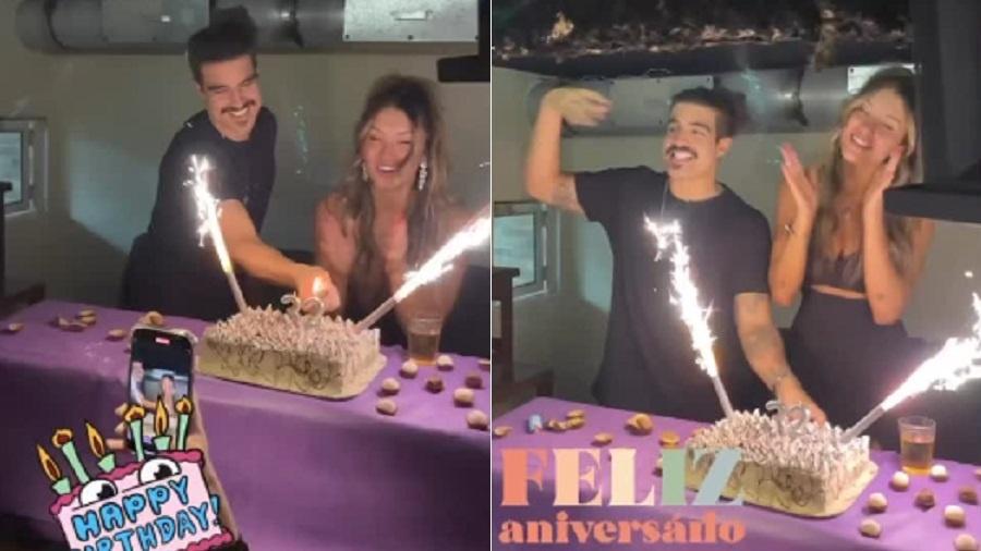 Namorada de Caio Castro ganha festa de aniversário de surpresa do ator - Reprodução/Instagram