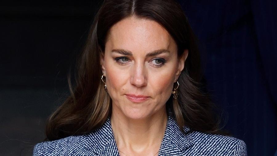 Kate Middleton em inauguração de memorial em Manchester, em maio de 2022