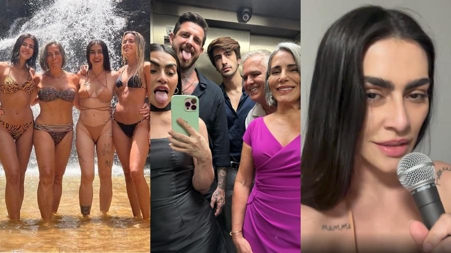 Cleo, Gloria Pires e família curtem fim de ano juntos - Reprodução/Instagram