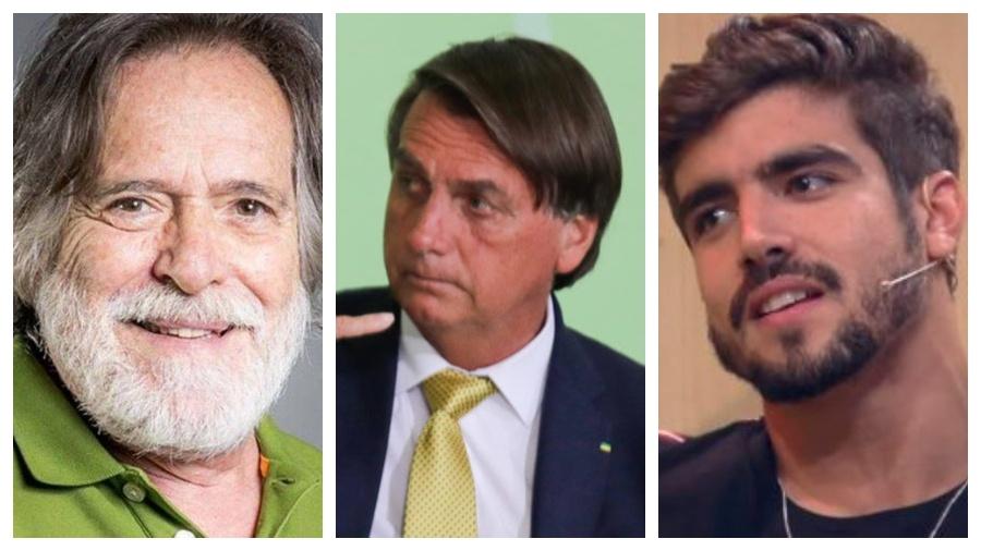 José de Abreu se manifestou após criticar Caio Castro por suposto jantar com Jair Bolsonaro nos EUA - Reprodução