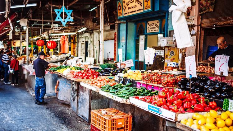 Carmel Market em Tel Aviv, Israel - peeterv/Getty Images - peeterv/Getty Images