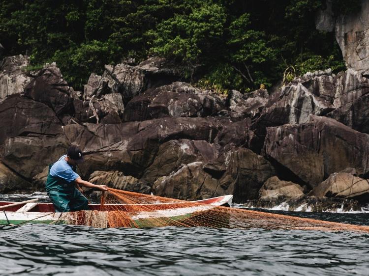 O projeto A.MAR tem ajudado pescadores da praia Bonete, em Ilhabela, a conservar seus peixes O projeto A.MAR tem ajudado pescadores da praia Bonete, em Ilhabela, a conservar seus peixes