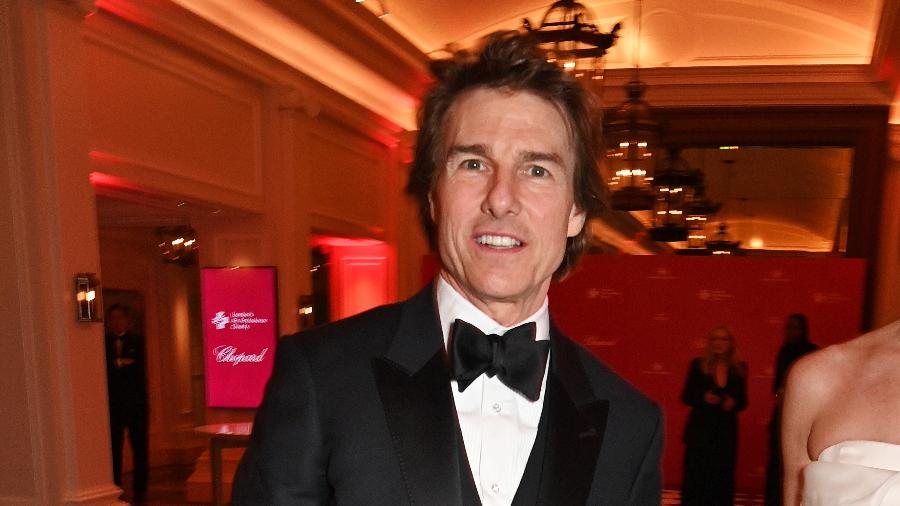 Tom Cruise em baile de caridade no Reino Unido em fevereiro de 2024 - Dave Benett/Getty Images