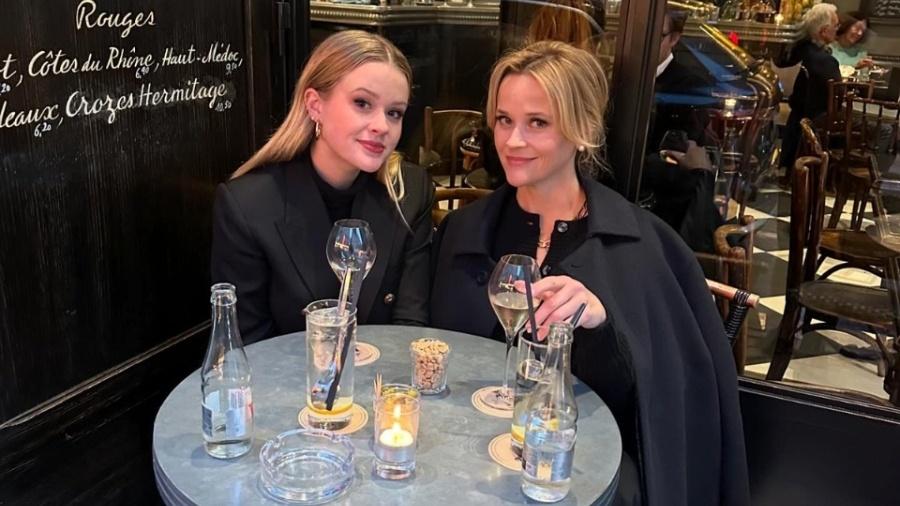 Reese Witherspoon e a filha, Ava Phillippe - Reprodução/reesewitherspoon
