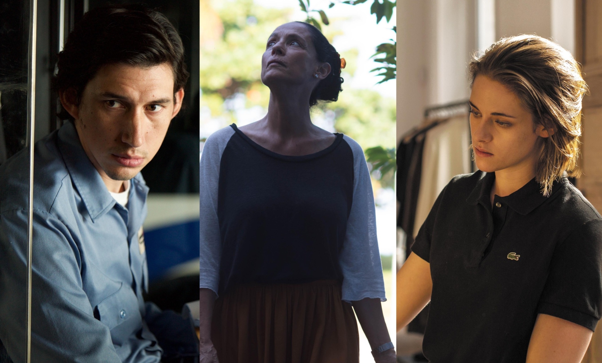 Adam Driver, Sonia Braga e Kristen Stewart estão em filmes concorretos ao prêmio principal do Festival de Cannes 2016 - Reprodução
